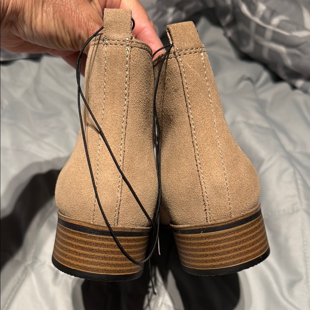 Tan Ankle Boots - Picture 3 of 8